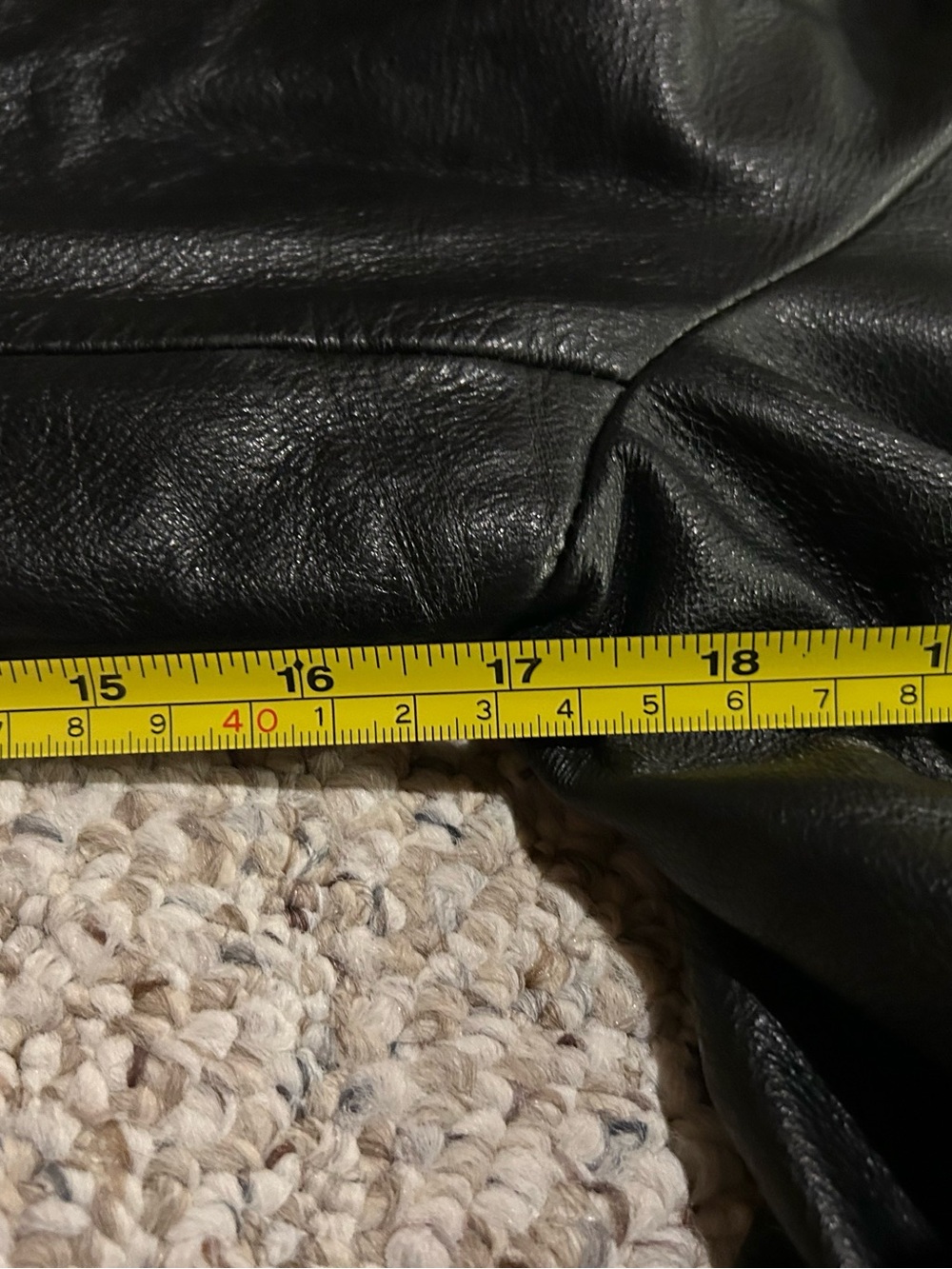Vintage Danier Women’s Black Leather Coat - Size L - Picture 7 of 8